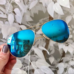 Ray-ban Sunglasses AVIATOR FLASH LENSES